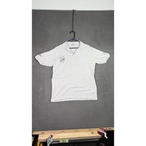 Vintage Stott Vending Shirt Mens Large‎ Gray Dart League Rochester NY 1998 90s